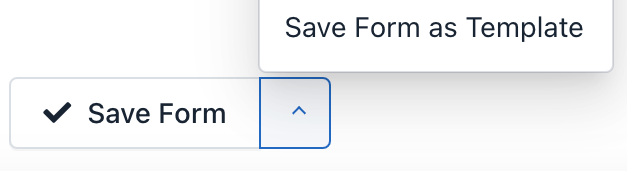 iform4u - Save Form as Template