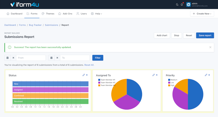 Costruttore Report - Salva Report