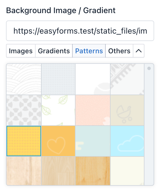 iform4u - Designer de Temas - Padrões Sutis