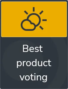 Voting for best product